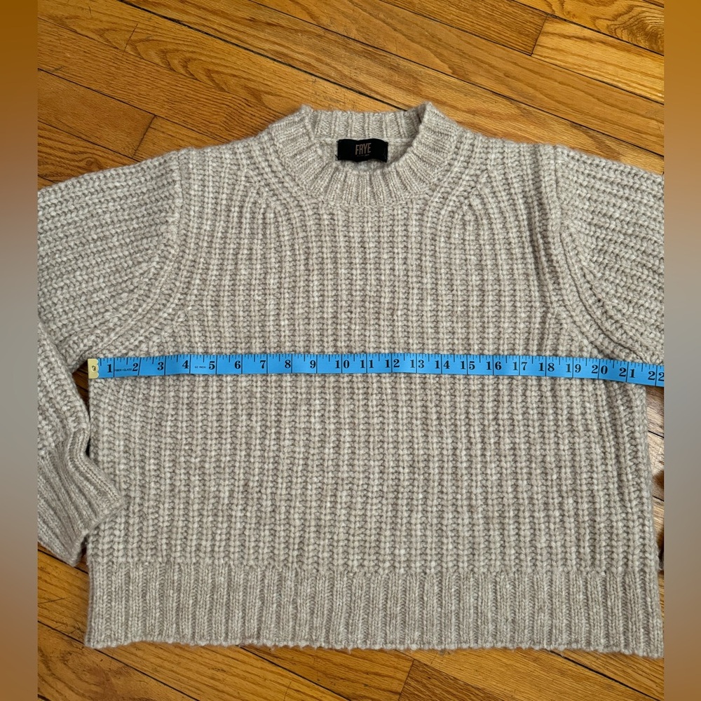 Frye alpaca, wool & poly sweater